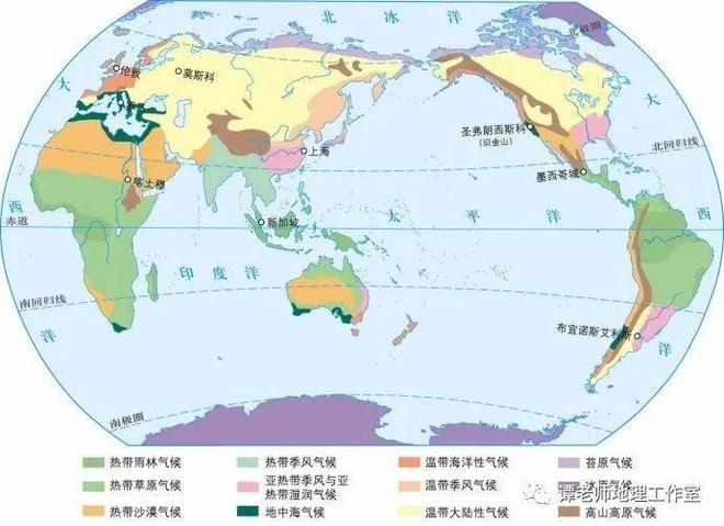 地理视角看各种风地中海及其地中海气候、地中海农业！为什么说世界上分布最为广泛的气候类型是地中海气候？！(图15)